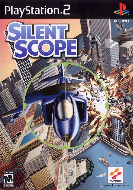 Silent Scope box art for GameBoy Advance